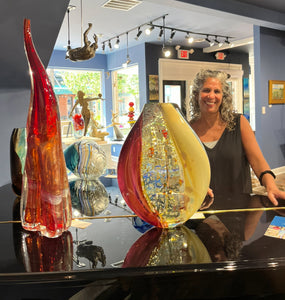 The Art of Fire and Form: Glass Blowing in Brattleboro with Randi Solin Glass