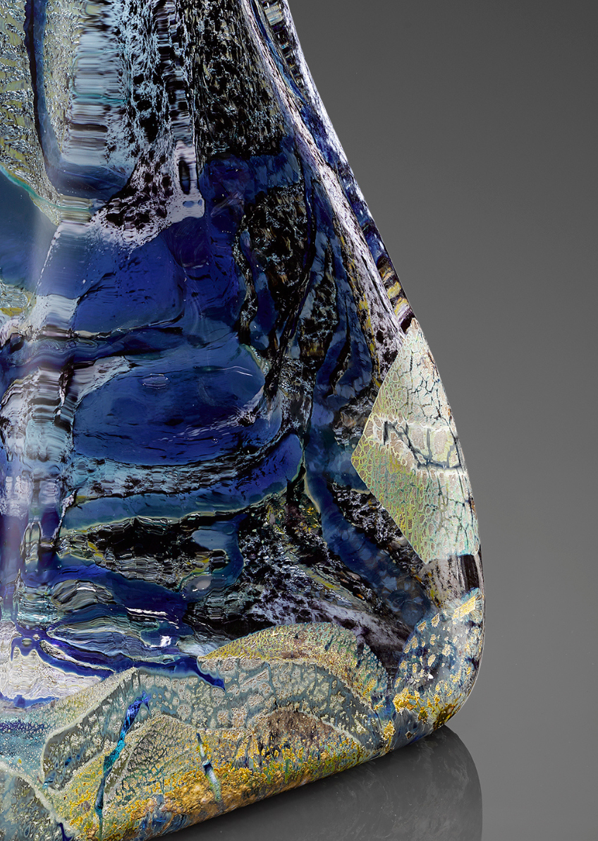 Greenland Sculpture | Blown Glass art made by artist Randi Solin