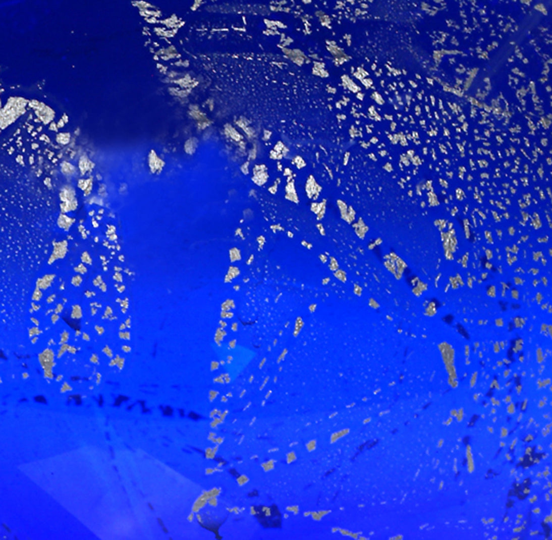 Cobalt Emperor Bowl | Blown Glass Art by artist Rand Solin – Randi